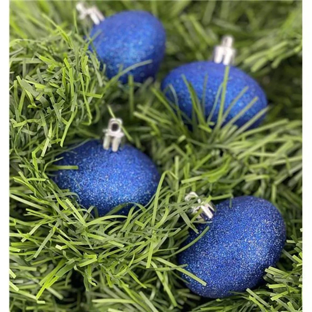 50 Foot Christmas Garland for Christmas Decorations, Green Non-Lit Soft Decor